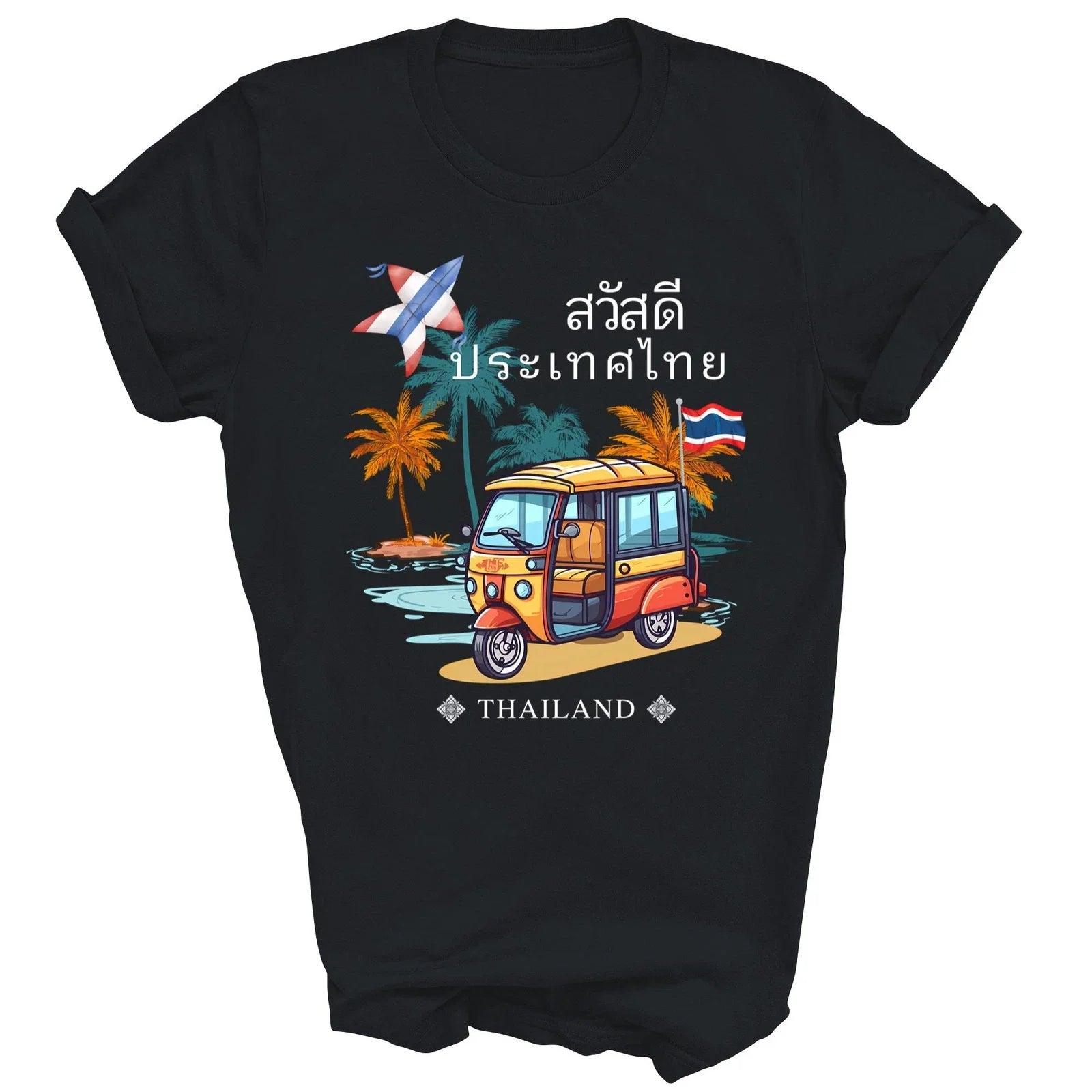Thai Travel Vacation Sawasdee Thailand Unisex Shirt Gift T-Shirt