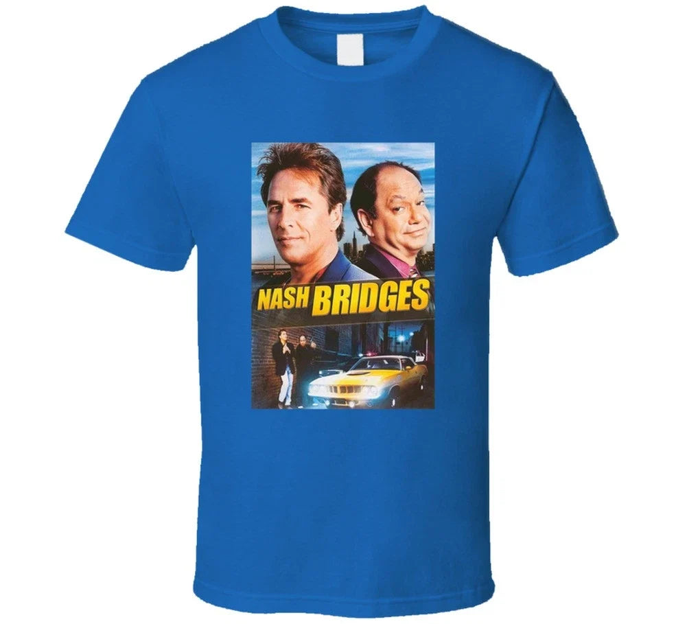 Nash Bridges Tv Show Tee 90s American Police Television Series T Shirt