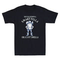 You're Either A Smart Fella Or A Fart Smella Funny Frog Meme Quote Men's T-Shirt