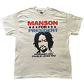 Manson for President Tshirt Charles Manson Shirt Serial Kill Y2K Alternative Tee