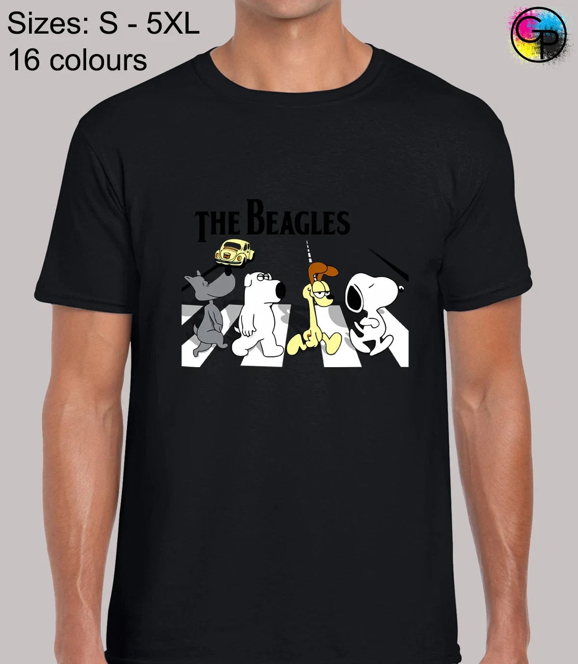 The Beagles Music Fan Funny Joke Regular Fit T-Shirt Top TShirt Tee for Men