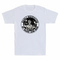 T-Shirt Easily Distracted Men's DJ Skeleton Music Funny And White Retro By Beer