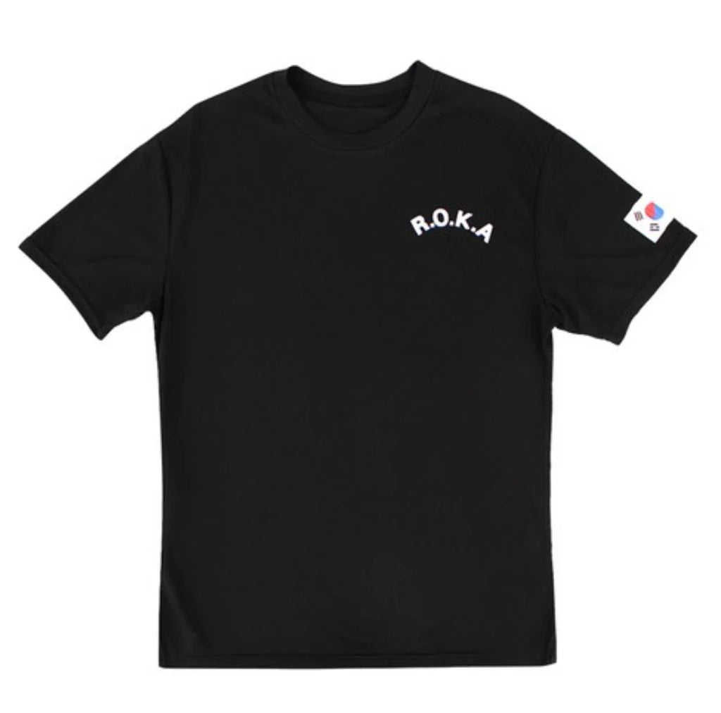Korea Army ROKA Cooling T-Shirt Military Training Quick Dry Short Sleeve Tee