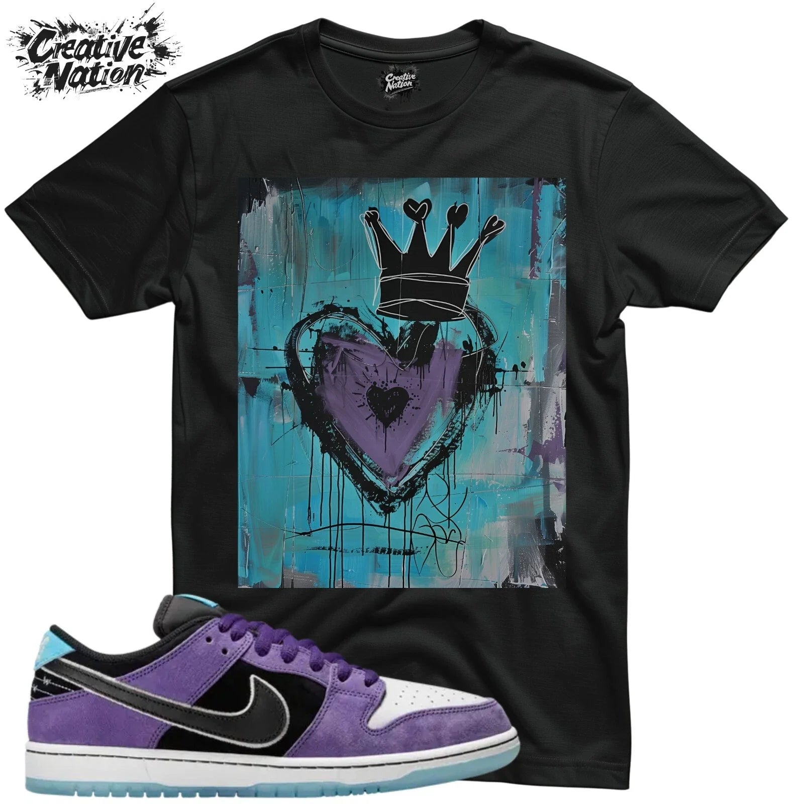 Shirt To Match SB Dunk Low Hayley Unisex Tee Sneaker Shirt Heart Shirt