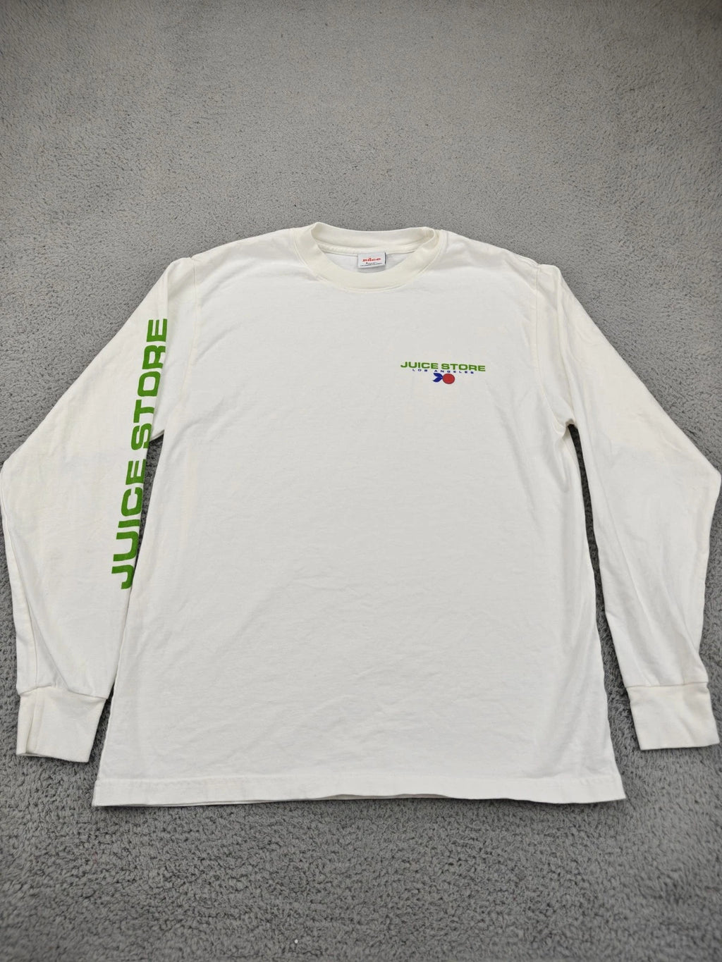 Juice Store Shirt Mens Large Long Sleeve Los Angeles Graphic Streetwear USA