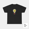Think Skate Light Bulb Yellow Grey Red Classic Board T Shirt Design Many Colors