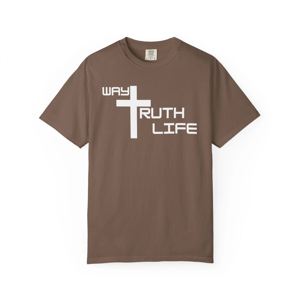 Way Truth Life Shirt Jesus Shirts For Men John 14:6 Christian Shirts For Men