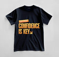 Custom Confidence Over Doubt T-shirt Design Unisex Jersey Short Sleeve Tee