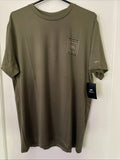 New RVCA Sport Active Gym  Workout Running Street Style Men's Tee Shirt Size XL
