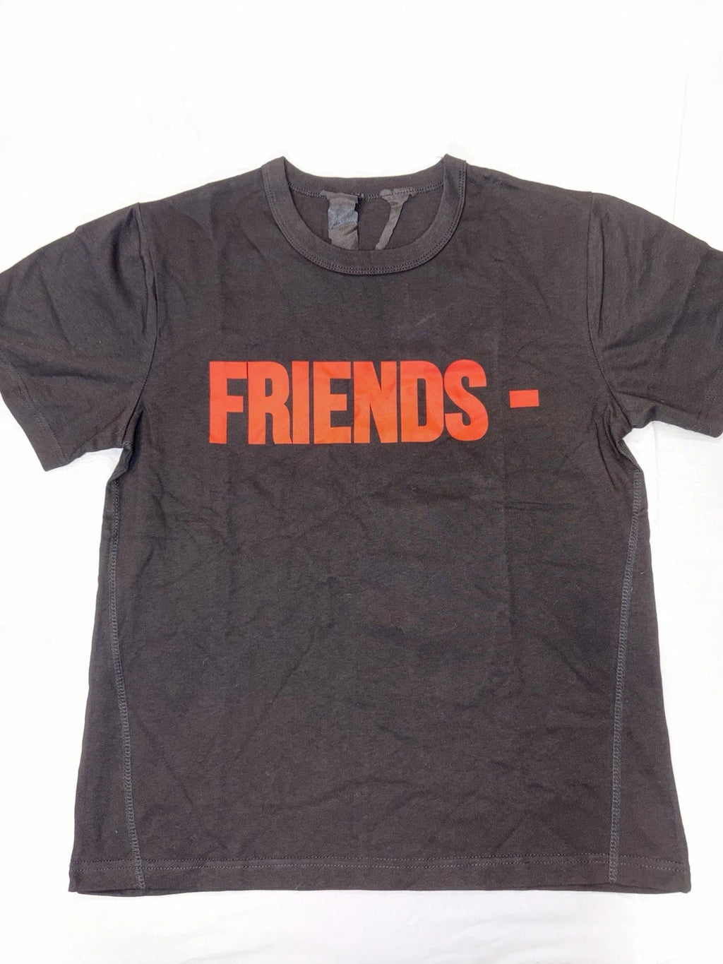 VLONE Friends Black Red Double Sided V Logo Graphic T-Shirt Men’s Small
