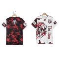 Mens printed tshirt for leisure and holiday with regular clothing length