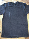 XL CSG Mens T-Shirt 100% Cotton V-Neck Short Sleeve Solid Gray  BNWT