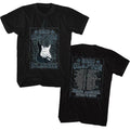 Eric Clapton Europe and North America Blackie Tour 2008 Men's Unisex Concert T-s