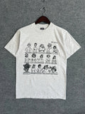 Vintage Boobs Comedy T Shirt Sz M 90s Raunchy NSFW Aruba Funny Gray Cartoon Joke