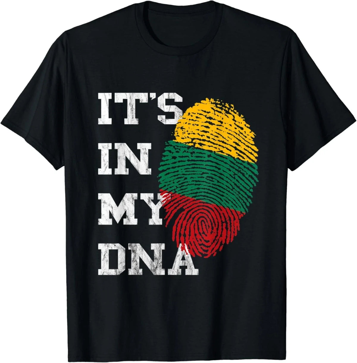 It's In My DNA Lithuanian Pride Lithuania Lietuva Roots Gift Unisex T-Shirt