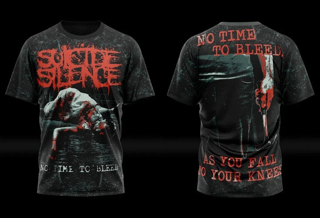 Suicide Silence No Time To Bleed All Over Print  S-6XL 3D T-shirt TZ396