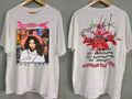 Bjork Tour 1996 White Short Sleeve 2 Side T-shirt