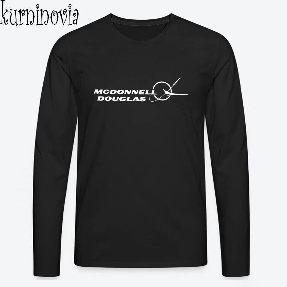 Mcdonnell Douglas Aerospace Black Size S to 2XL