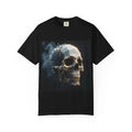 Geometric Skull Comfort Colors Tee | Cyberpunk Art Vibe Goth Aesthetic