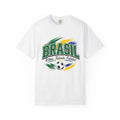 Brazil Futebol Energy T-Shirt | Brasil Soccer Vibes Graphic Tee for Fans