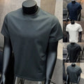 Mens Short Sleeve Pullover Crew Neck Tee Casual Top For Daily Wear Streetwear