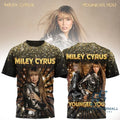 Miley.Cyrus Younger You 2026 Unisex 3D T-Shirt Full Sizes S-5XL