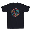 Chosen Fish Swim Against The Current Bible Christian Faith Vintage Men's T-Shirt