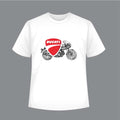 Ducati Motorcycles Classic Logo American T-Shirt Funny Size S to 5XL