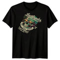 Los Angeles Surf Skull Surfing Mens T Shirt California Graphic Beach Style