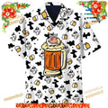 Cow And Beer Hawaiian Shirt
