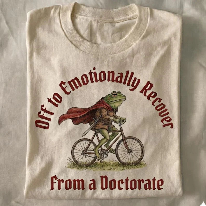 Off To Emotionally Recover From Funny Comfort Tee Sarcastic Gift