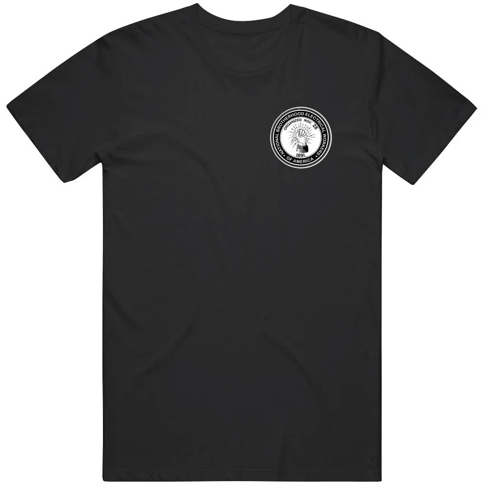 Ibew, T-shirt, Union, Logo, Emblem, Electric, Retro, Workers 1891 Pocket T Shirt