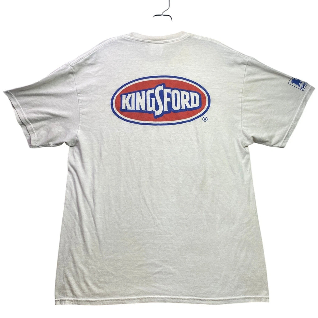 Kingsford Shirt Mens Large Logo Promo BBQ Outdoors Streetwear Everyday Grunge