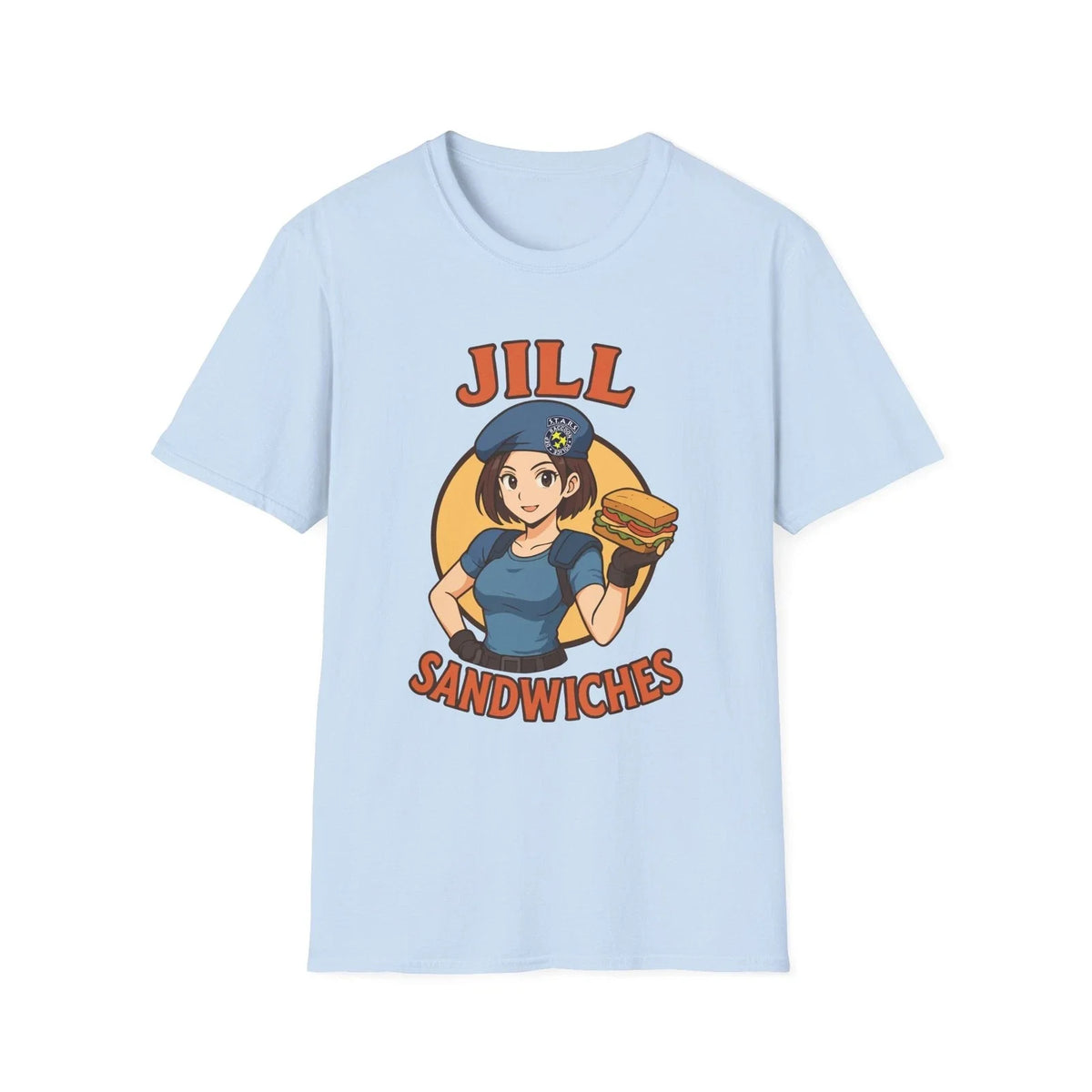 Jill Sandwiches T-Shirt | Retro Resident Evil