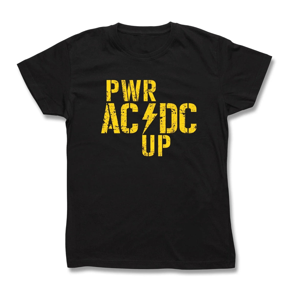 ACDC T-Shirt - 100% cotton - round neck short sleeve - POWER UP tour must have
