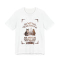 Do Not Talk To Me About AI T-Shirt | Cats, Morally Gray Men, Funny Quote