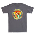 I Am A Sloths And Coffee Kinda Girl Vintage Men's T-Shirt Cotton Tee