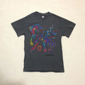 Kokopelli New Mexico Sportex T-Shirt Mens Small Dark Gray Charcoal Puff Print