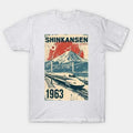 Shinkansen 2 T-Shirt Made in Australia Size S-5XL