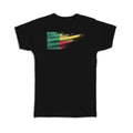 Gift T-Shirt : Benin Flag Modern Country Expat