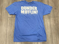 The Office Dunder Mifflin Paper Co Steve Carell Men’s Large Blue Comedy TV Show