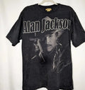 Alan Jackson Men  Vintage Black T-shirt