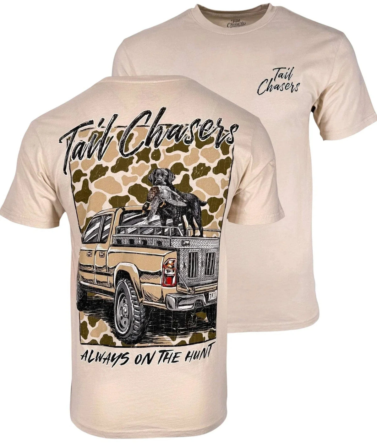 Tail Chasers Club Men’s T-shirt On The Hunt