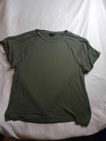 Banana Republic Raglan T Shirt Mens Size XL Green Knit Casual Basic Minimalist