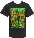 The Cramps Men's Psychobilly T-Shirt Teenage Werewolf Horror Garage Punk