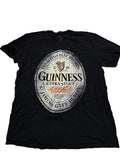 Guinness Extra Stout Tshirt Mens XL Black Short Sleeve Beer