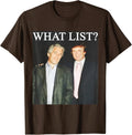 Funny Design List Trump Funny Political America Unisex T-Shirt