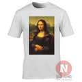 T-Shirt Mona Lisa Armé Et Dangereux Esthétique Y2K Alt Classique Art
