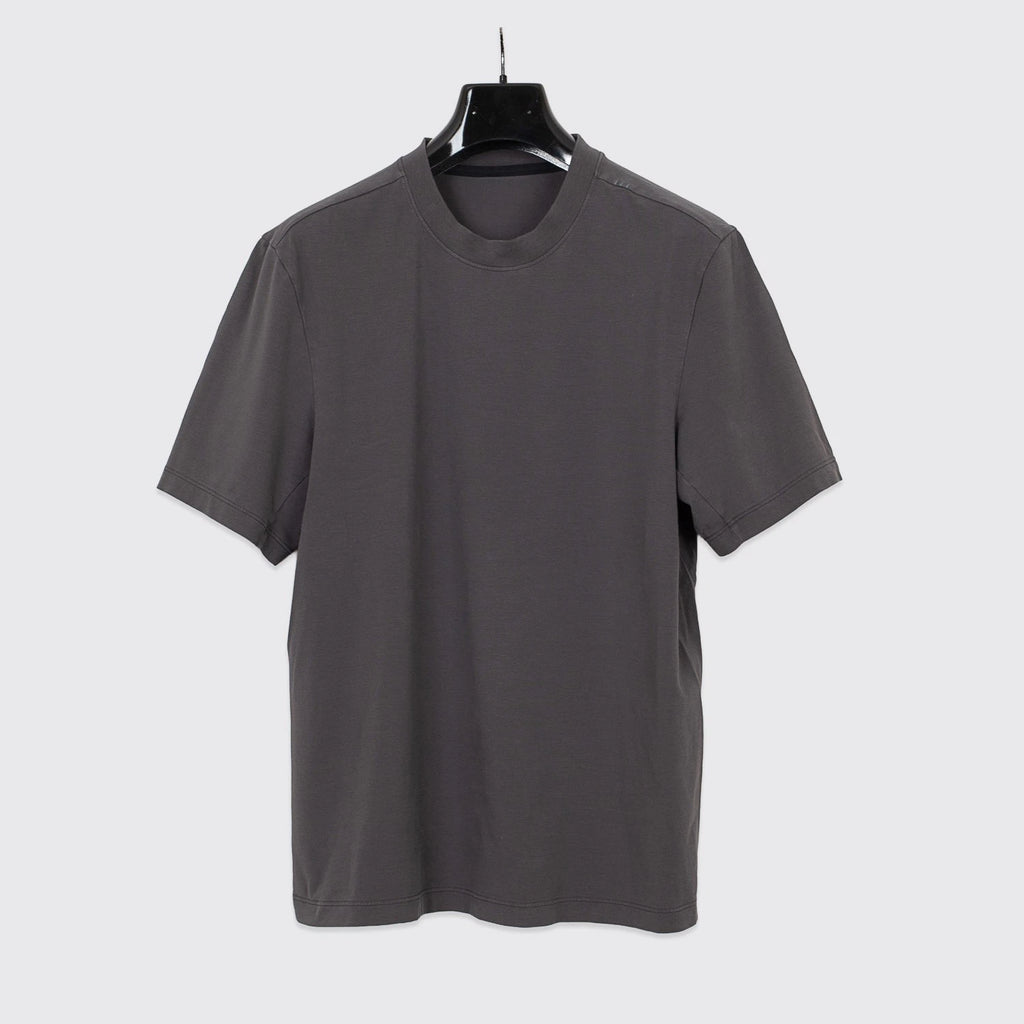 Lululemon Zeroed-In Tee Size S/M Palm Deco Charcoal Gray Crewneck T-Shirt