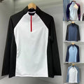 Long Sleeve Polyester Spandex T Shirt for Men Ideal for Casual Daily Wear